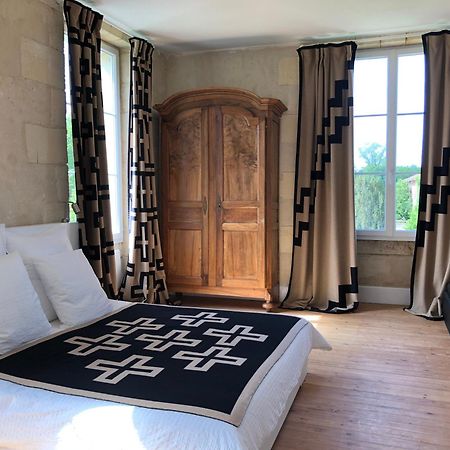 Chateau Bernon Maison D Hotes - Piscine Et Spa Queyrac Eksteriør bilde