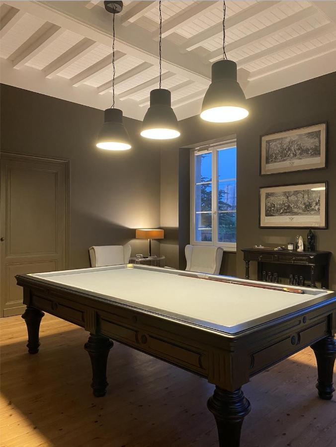 Chateau Bernon Maison D Hotes - Piscine Et Spa Queyrac Eksteriør bilde