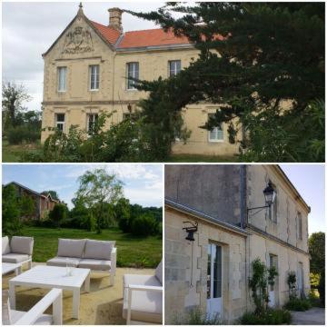 Chateau Bernon Maison D Hotes - Piscine Et Spa Queyrac Eksteriør bilde